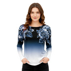 VelvetLilac™ Floral Long Sleeve — Slip into Breathable Elegance That Turns Heads Effortlessly