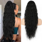 Synthetic Wave Ponytail™ — Turn Heads Instantly with Effortless, Bounce-Filled Volume