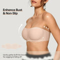 Velvessence™ Strapless Bandeau — Feel Fearless with Perfect Fit and All-Day Freedom