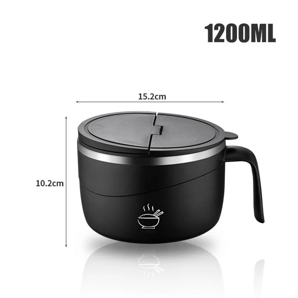 StellaBowl™ — Feast on Hot, Spill-Free Meals That Protect Your Hands Everywhere You Go