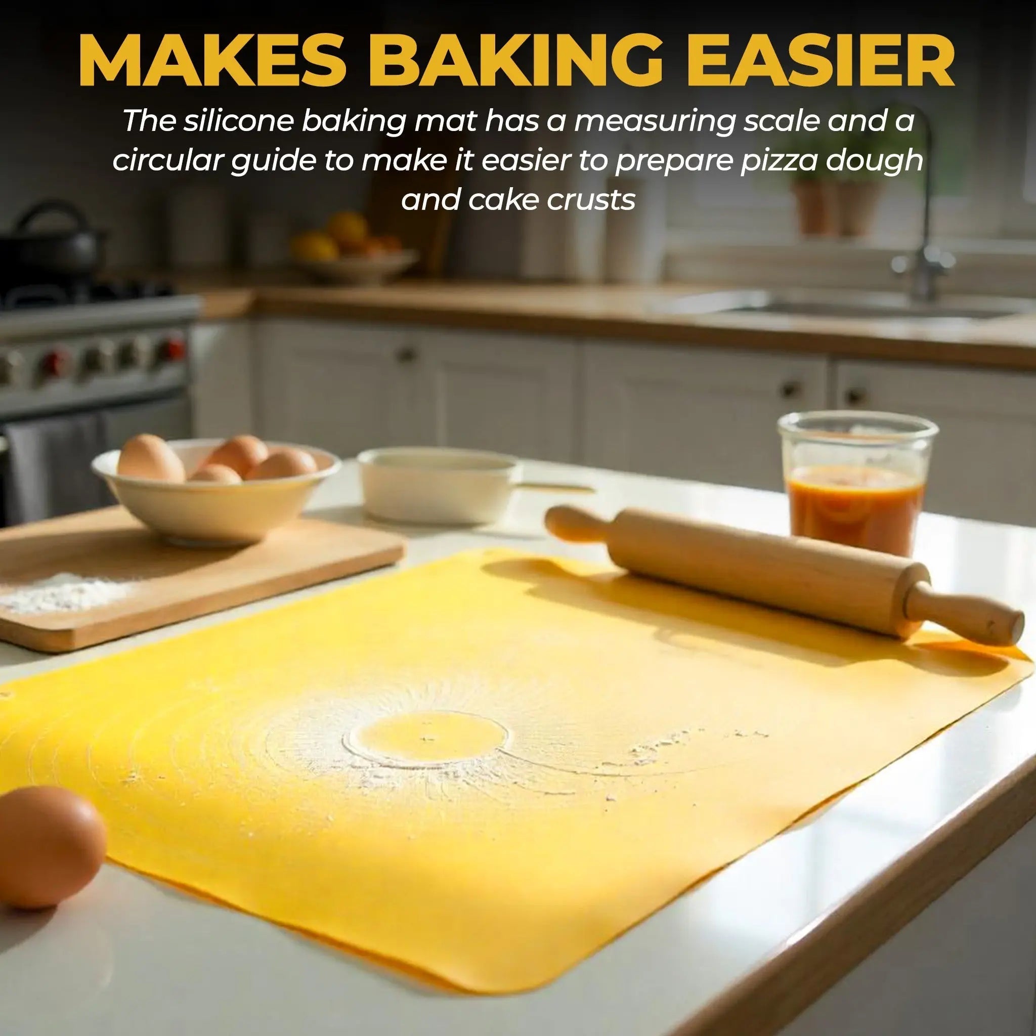 Silicraze™ Pro Baking Mat — Turn Baking Chaos into Pure Kitchen Joy