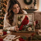 JoyLoom™ 3D Christmas Fabric Art Kit — Create Stunning Holiday Masterpieces Without Sewing or Stress