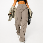 VostraLuxe™ Slimming Cargo Pants — Command Attention with Every Confident Step