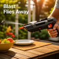 SaltSlinger™ — Take Back Your Home with Safe, Salt-Powered Fly Blasts