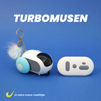 Voiture de course intelligente Turbomusen pour animaux de compagnie