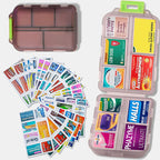 Travel Pill Organizer Box™ — Pocket-Sized Power to Keep Your Meds Safe and Sorted Everywhere