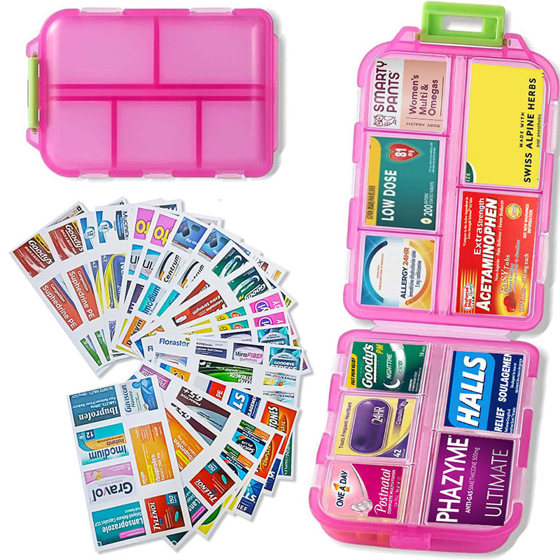 Travel Pill Organizer Box™ — Pocket-Sized Power to Keep Your Meds Safe and Sorted Everywhere