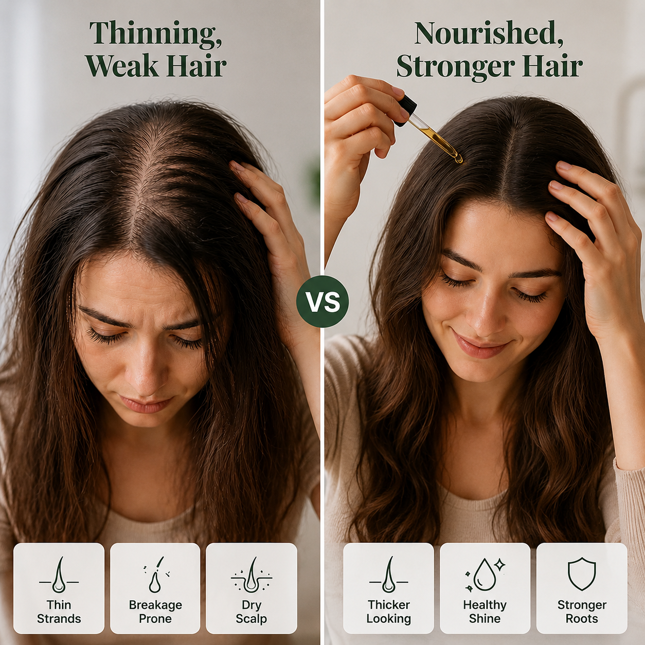 ViraSilk™ Hair Elixir — Unlock Fuller, Shinier Hair That Commands Attention Every Day