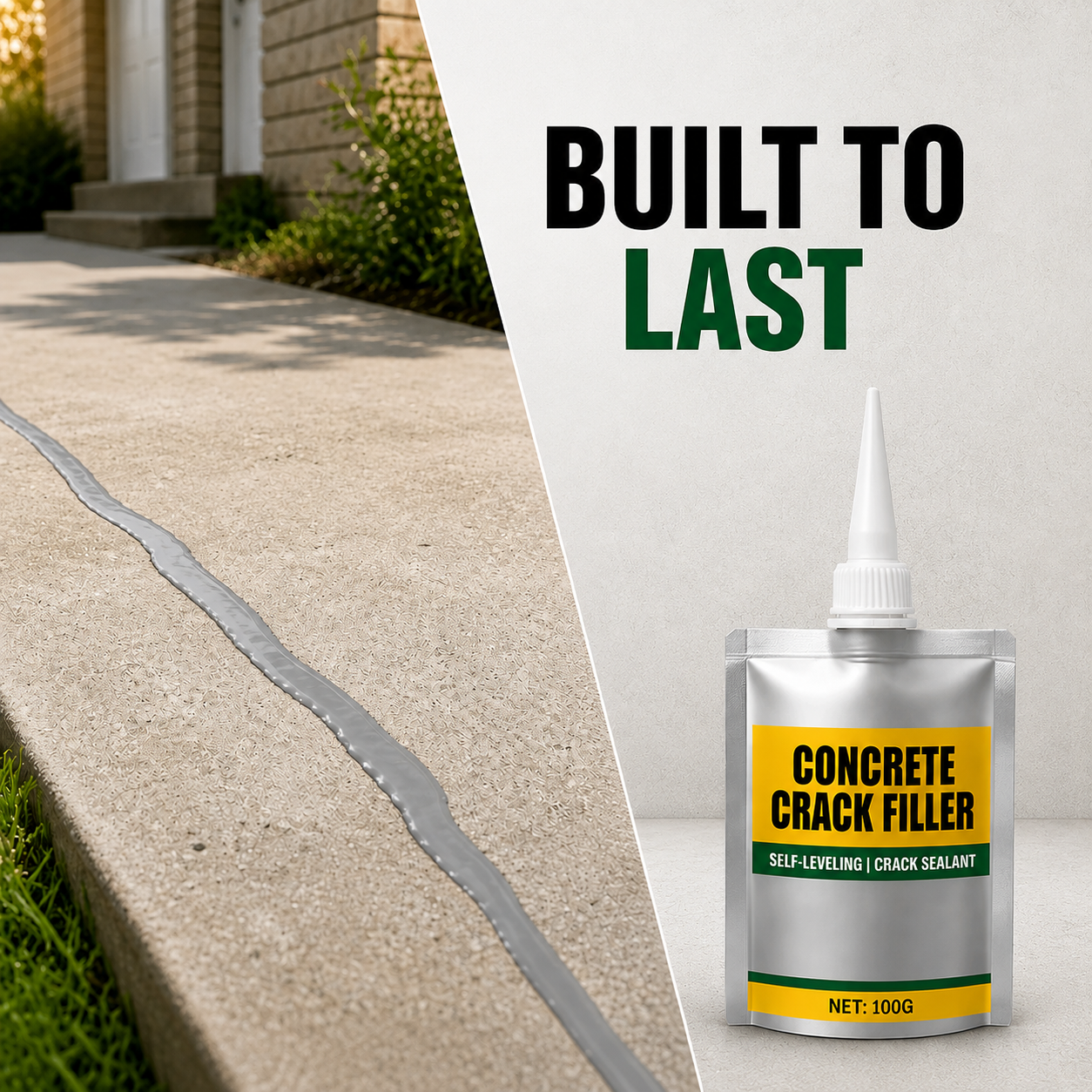 Crackora™ — Lock in Lifetime Concrete Strength and Beat Cracks for Good