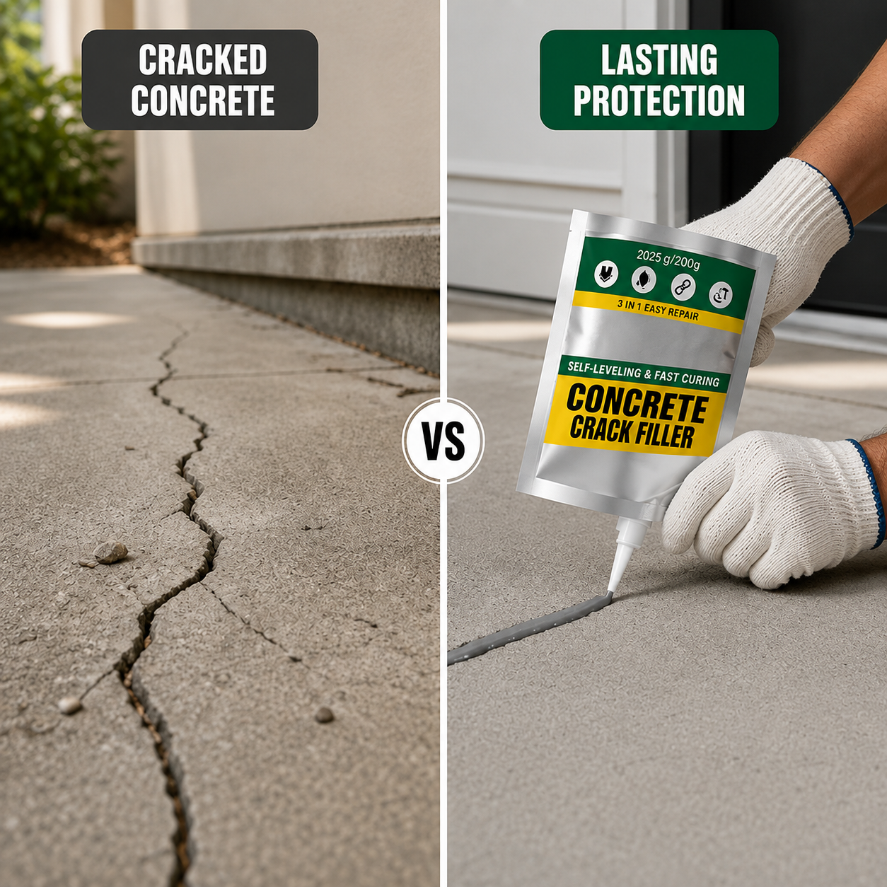 Crackora™ — Lock in Lifetime Concrete Strength and Beat Cracks for Good