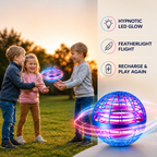 HypnoGlow™ Hover Ball — Ignite Every Play with Mesmerizing Light and Effortless Flight