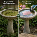 AquaLeaf™ — Keep Your Bird Bath Sparkling Fresh and Irresistibly Clean Without Lifting a Finger