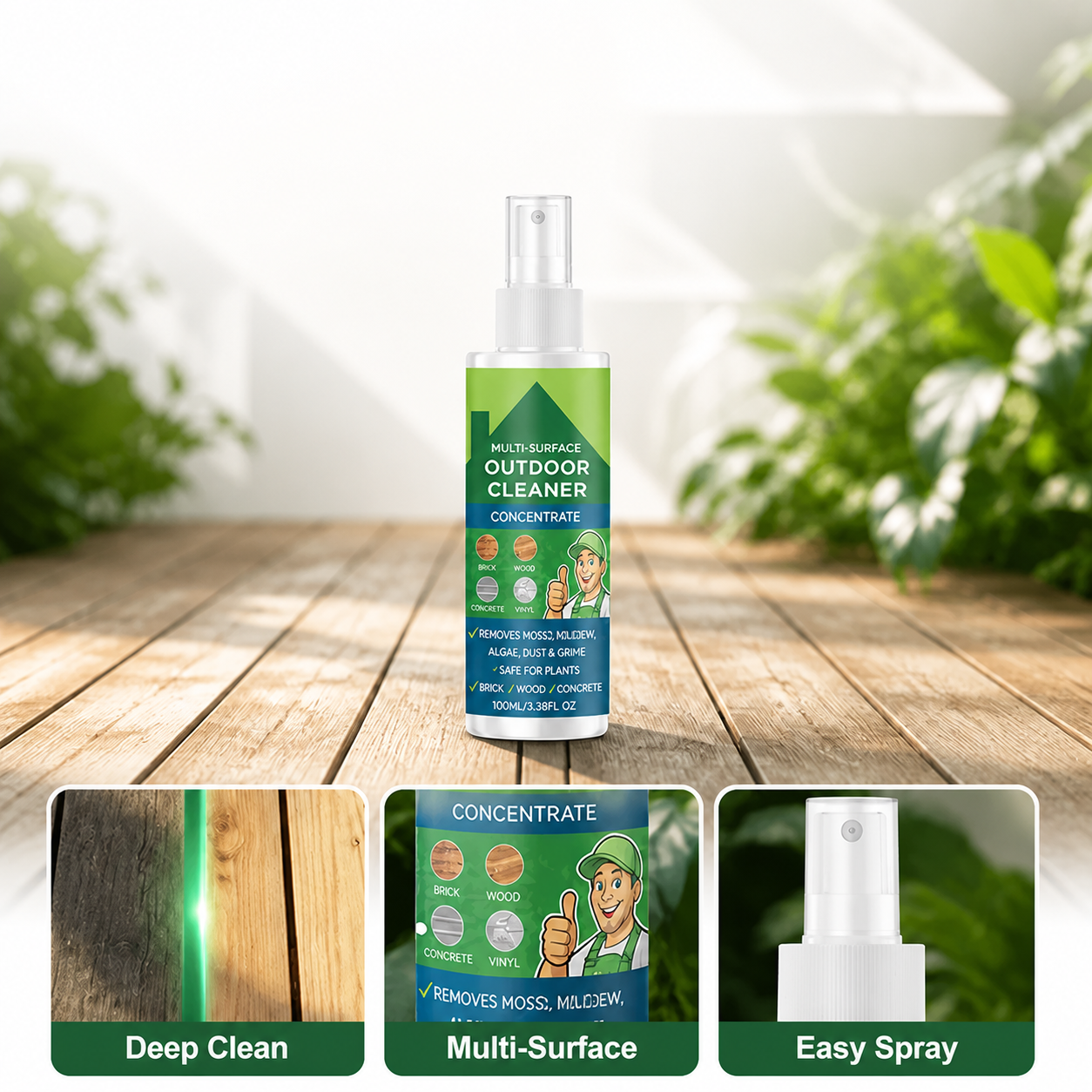 RevitaShine™ Multi-Surface Cleaner Concentrate — Bring Back Your Outdoor Sparkle Without the Hassle