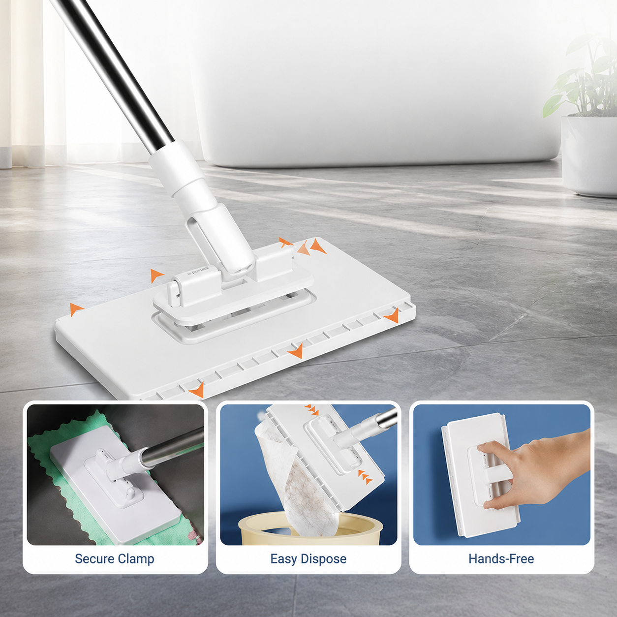 ViraSweep™ — Effortless Cleaning That Leaves Your Floors Spotless and Your Back Pain-Free