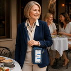 Velevra™ Touchscreen Crossbody Wallet — Stay Effortlessly Connected and Secure Wherever Life Moves You