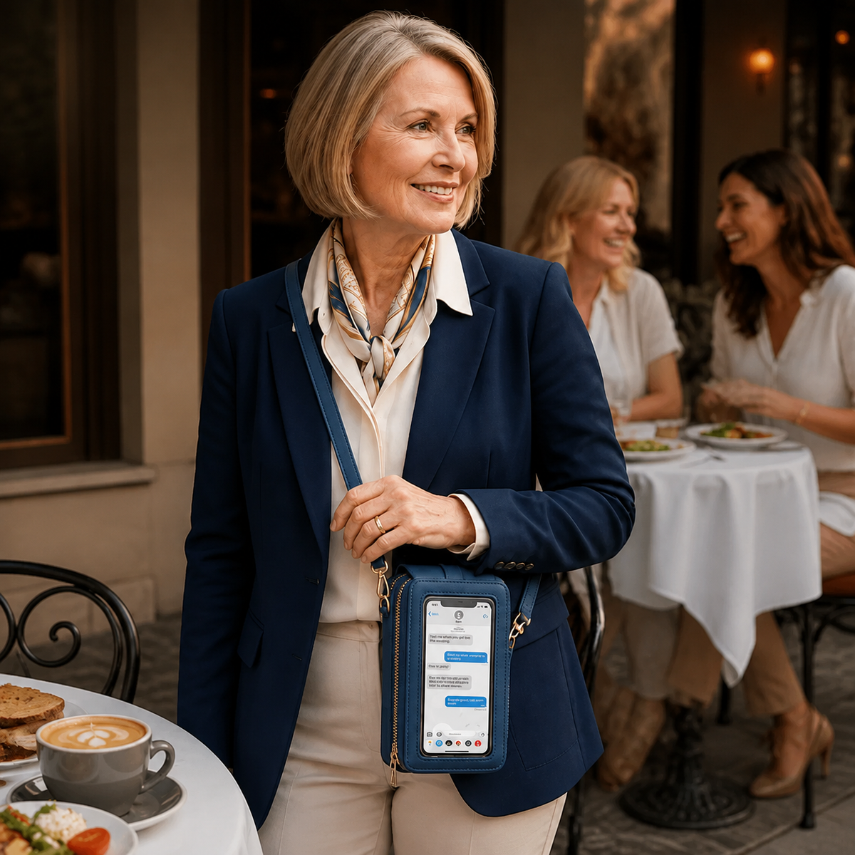 Velevra™ Touchscreen Crossbody Wallet — Stay Effortlessly Connected and Secure Wherever Life Moves You