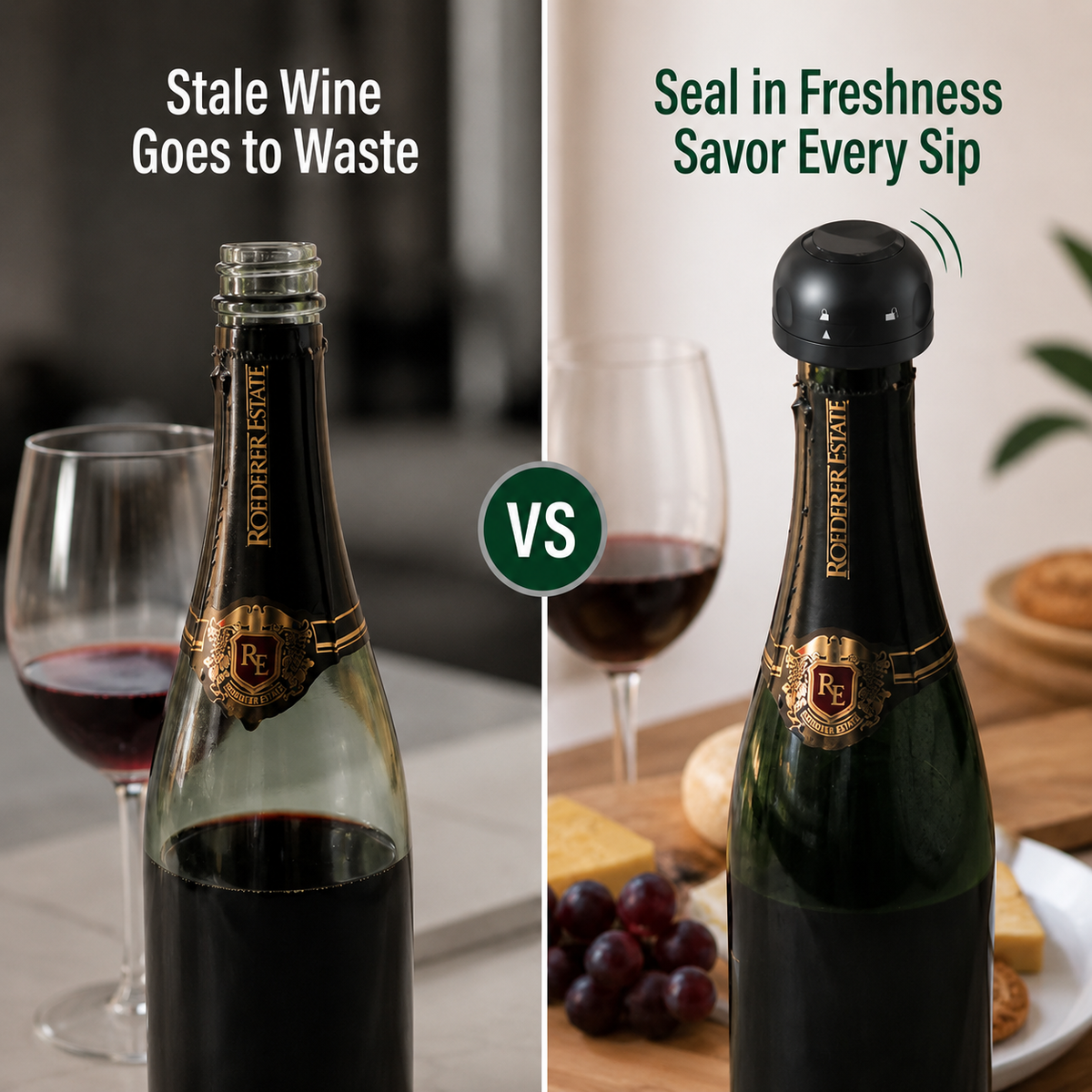 ViniSeal™ — Lock in Every Drop of Freshness and Flavor, Day After Day