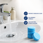 ClariFlow™ Effervescent Tablets — Effortless Fizzing Power That Clears Clogs and Refreshes Your Home Instantly