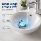 ClariFlow™ Effervescent Tablets — Effortless Fizzing Power That Clears Clogs and Refreshes Your Home Instantly