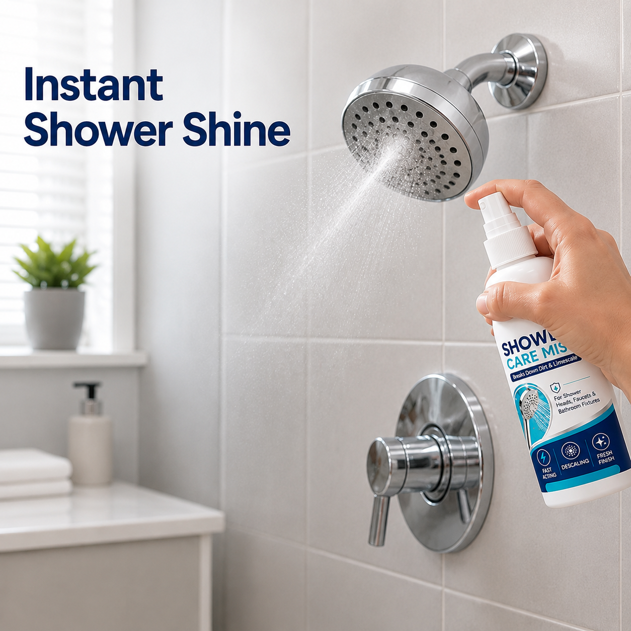 Descalia™ Limescale Eraser — Instantly Revive Your Bathroom’s Gleam and Confidence
