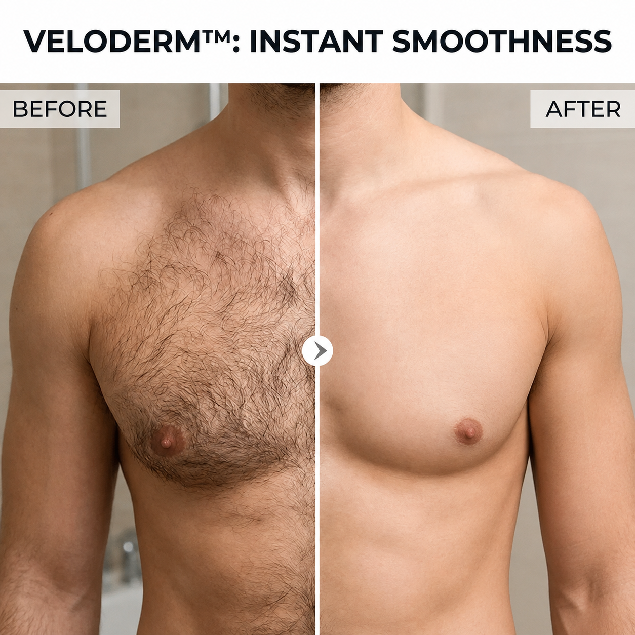 VeloDerm™ Hair Removal Cream — Zap Thick Hair Instantly for Baby-Soft, Irritation-Free Skin