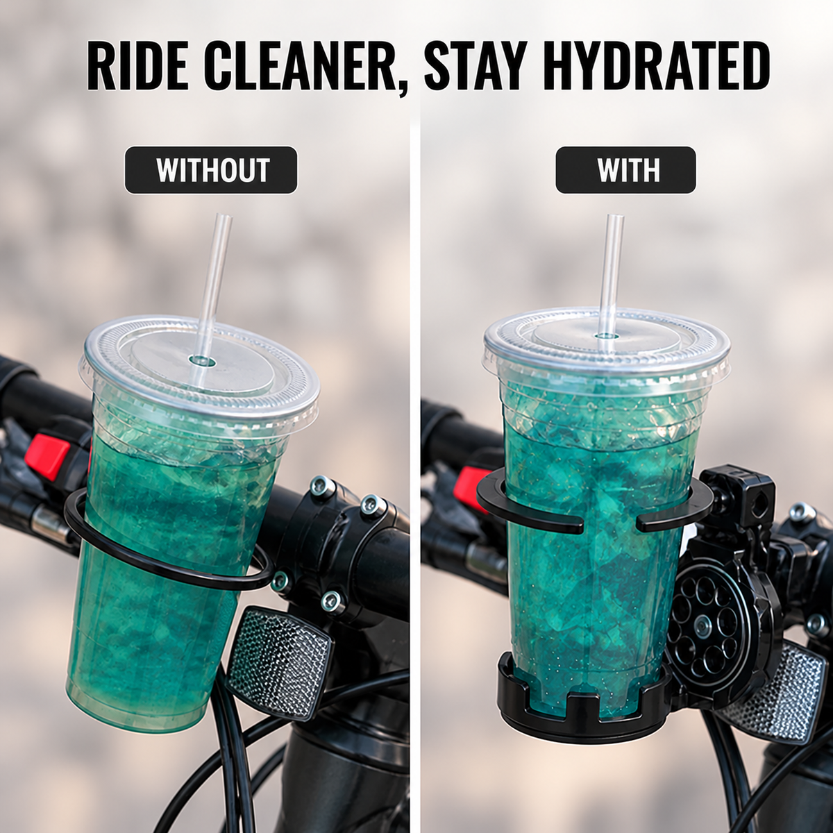 RideNest™ — Ride Fearlessly with a Bottle That Never Lets Go