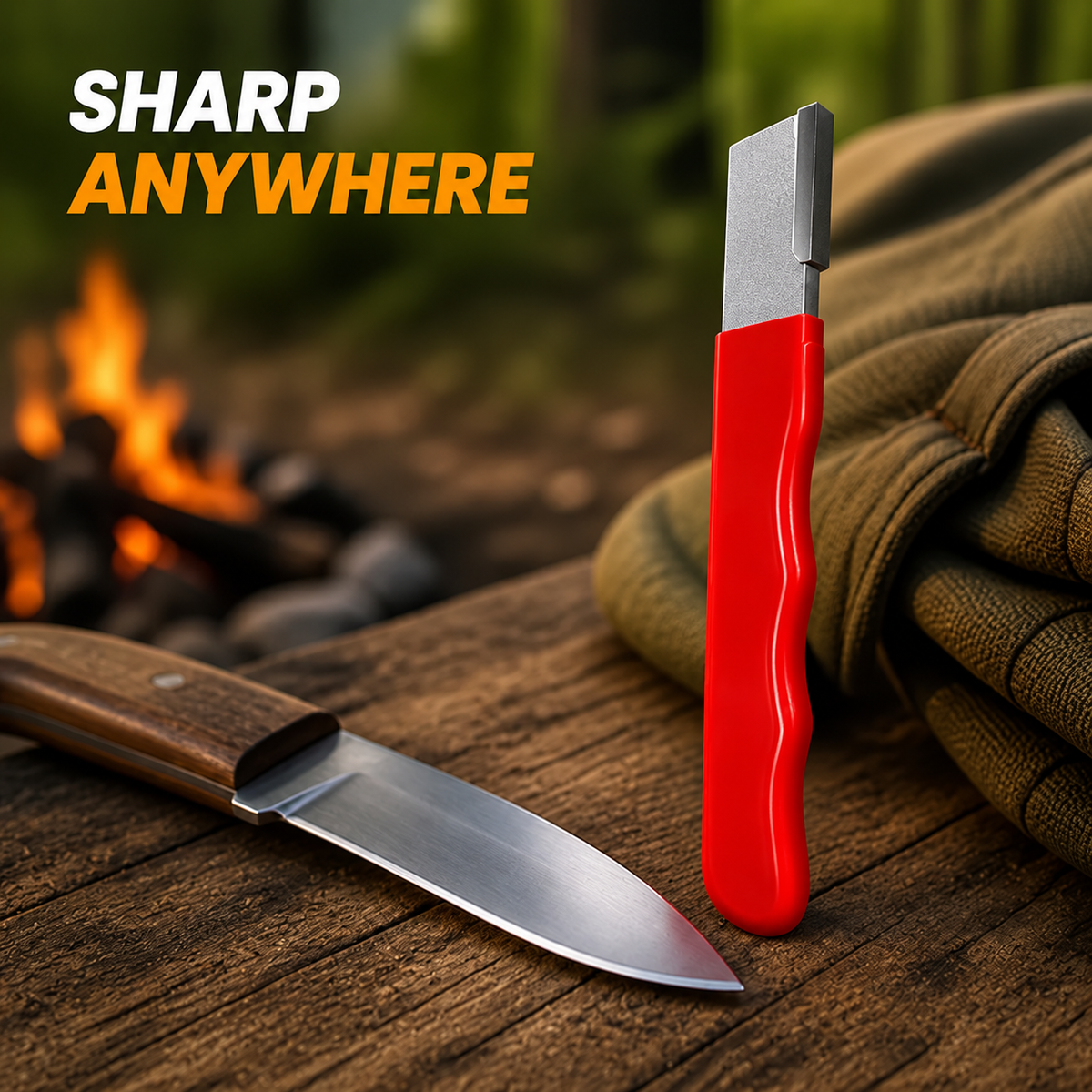 EdgePulse™ Portable Sharpener — Instantly Bring Every Blade Back to Life, Anywhere You Go