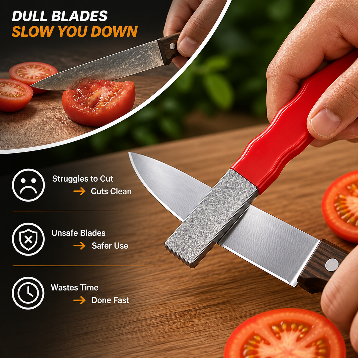 EdgePulse™ Portable Sharpener — Instantly Bring Every Blade Back to Life, Anywhere You Go