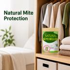 ViridiaShield™ — Breathe Easy with Gentle, All-Day Mite Protection