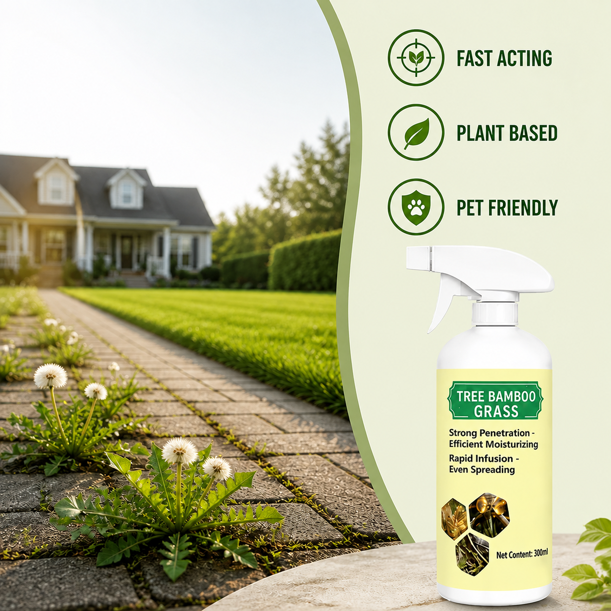 VerdantaGuard™ — Watch Weeds Disappear Fast So You Can Enjoy a Lush, Safe Lawn Again