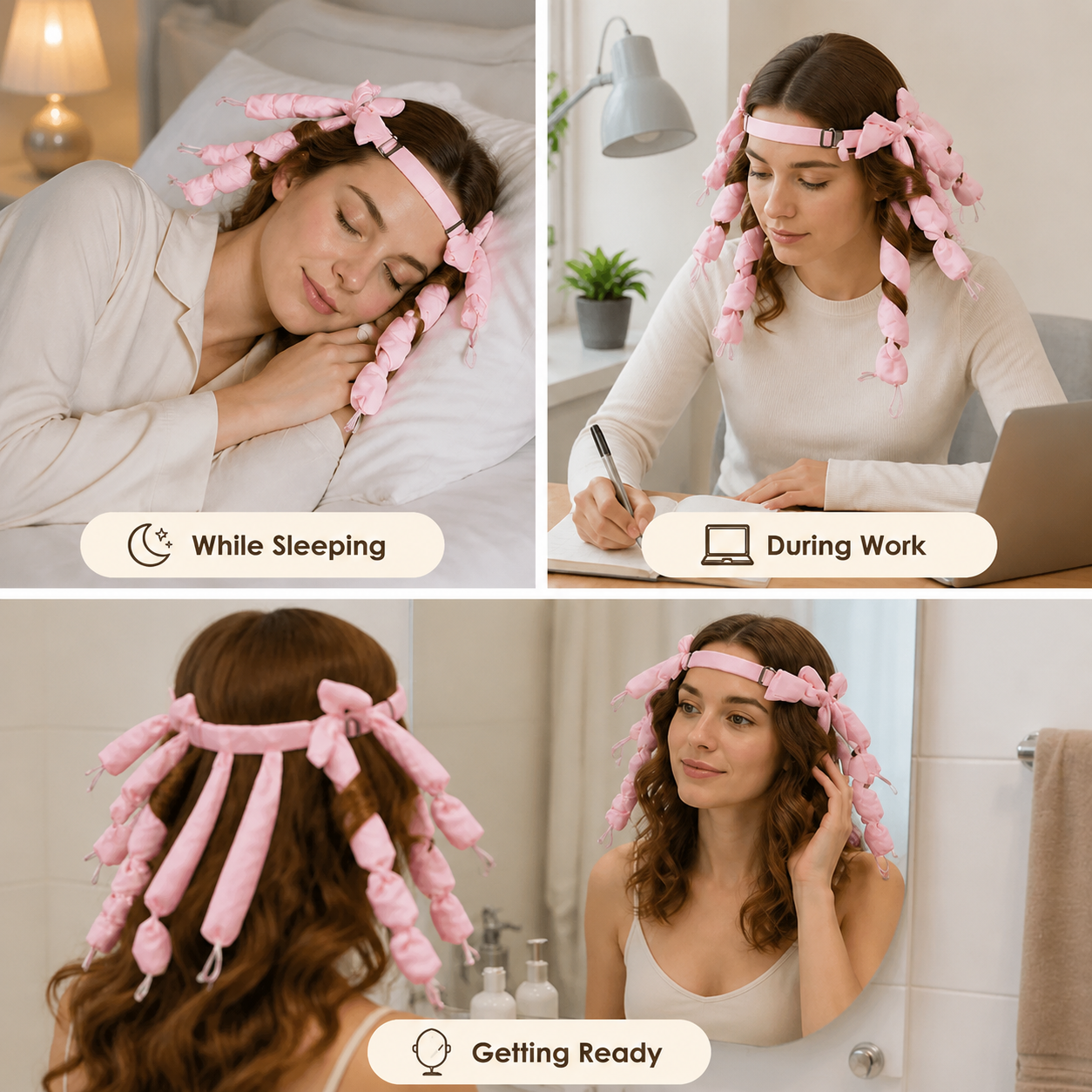 LushTwist™ — Wake Up to Gorgeous, Bounce-Back Curls Without a Single Tangle or Burn