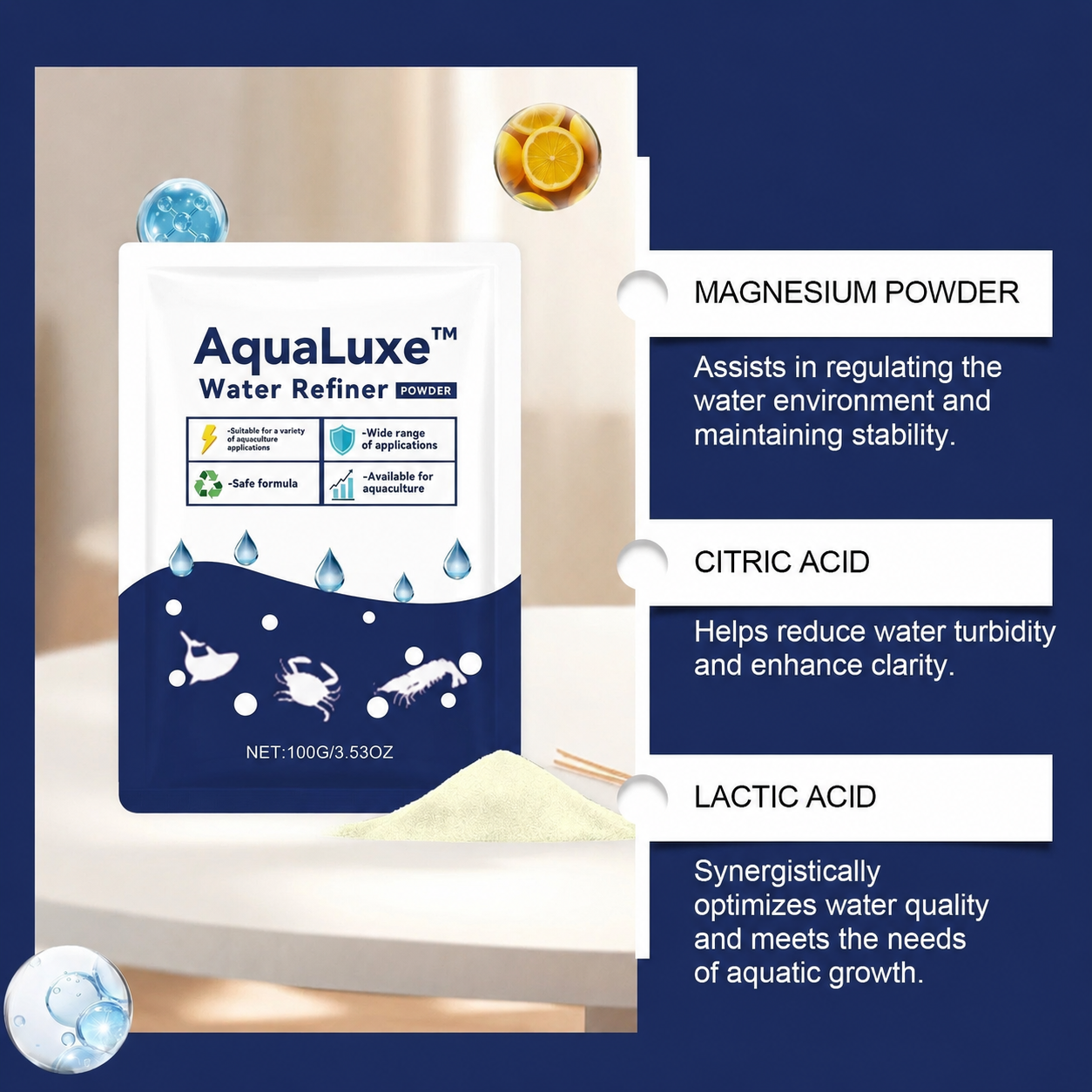 AquaLuxe™ Water Refiner — Transform Your Tank with Instant, Jaw-Dropping Clarity and Life