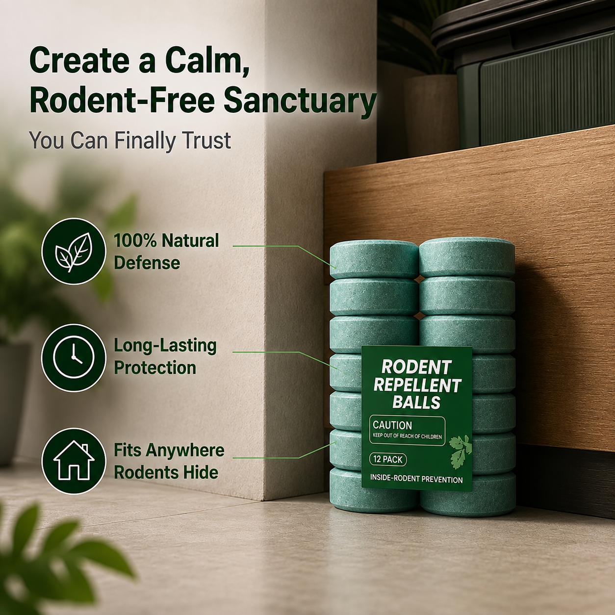 ViraGuard™ Repel Spheres — Create a Calm, Rodent-Free Sanctuary You Can Finally Trust