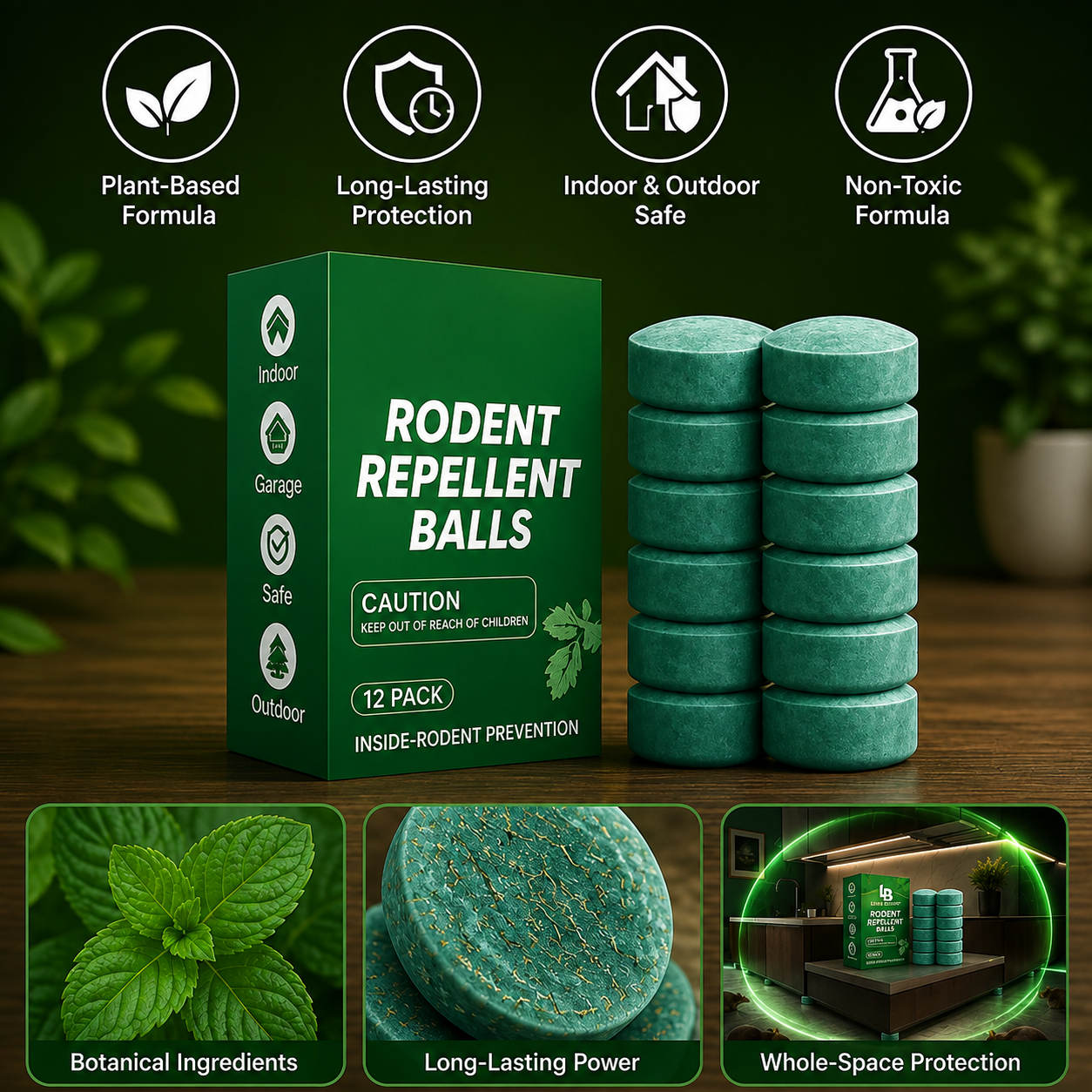 ViraGuard™ Repel Spheres — Create a Calm, Rodent-Free Sanctuary You Can Finally Trust