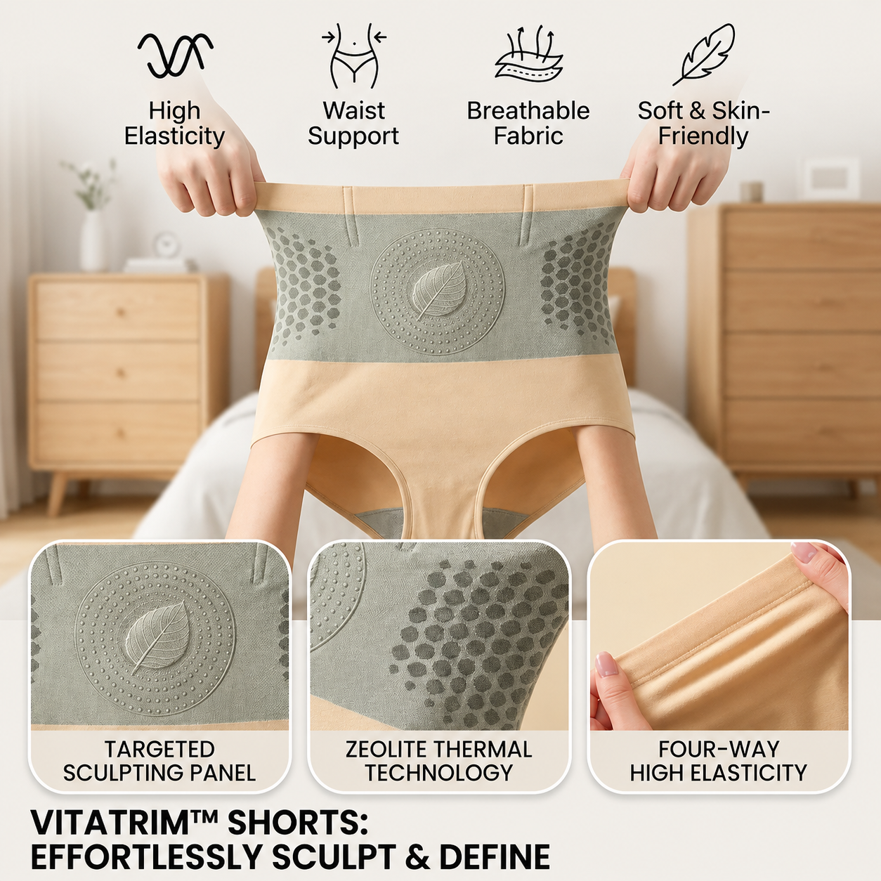 VitaTrim™ Shorts — Ignite Fat Burn and Sculpt a Sleek, Confident Waistline Effortlessly