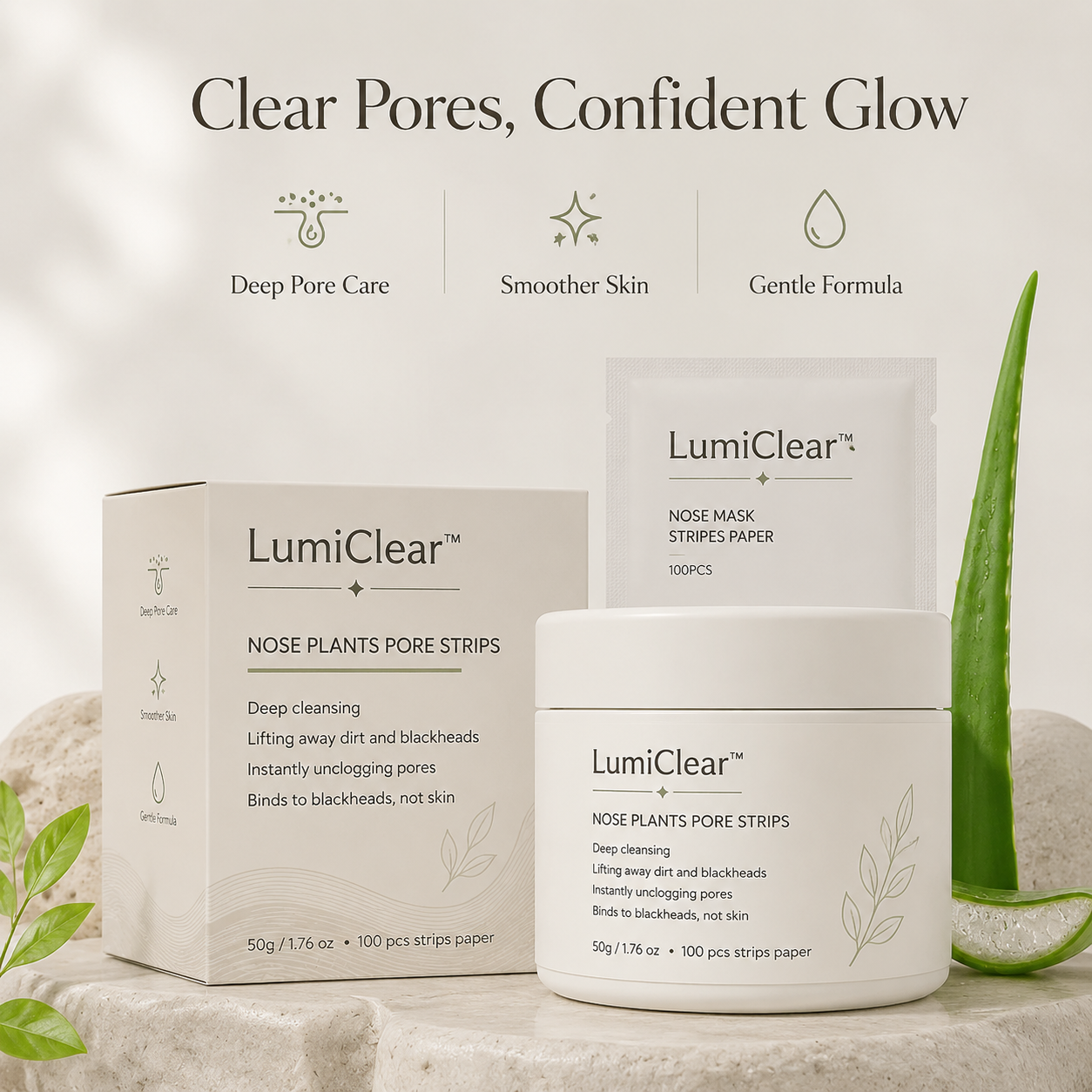 LumiClear™ — Break Free from Blackheads and Glow Like Never Before