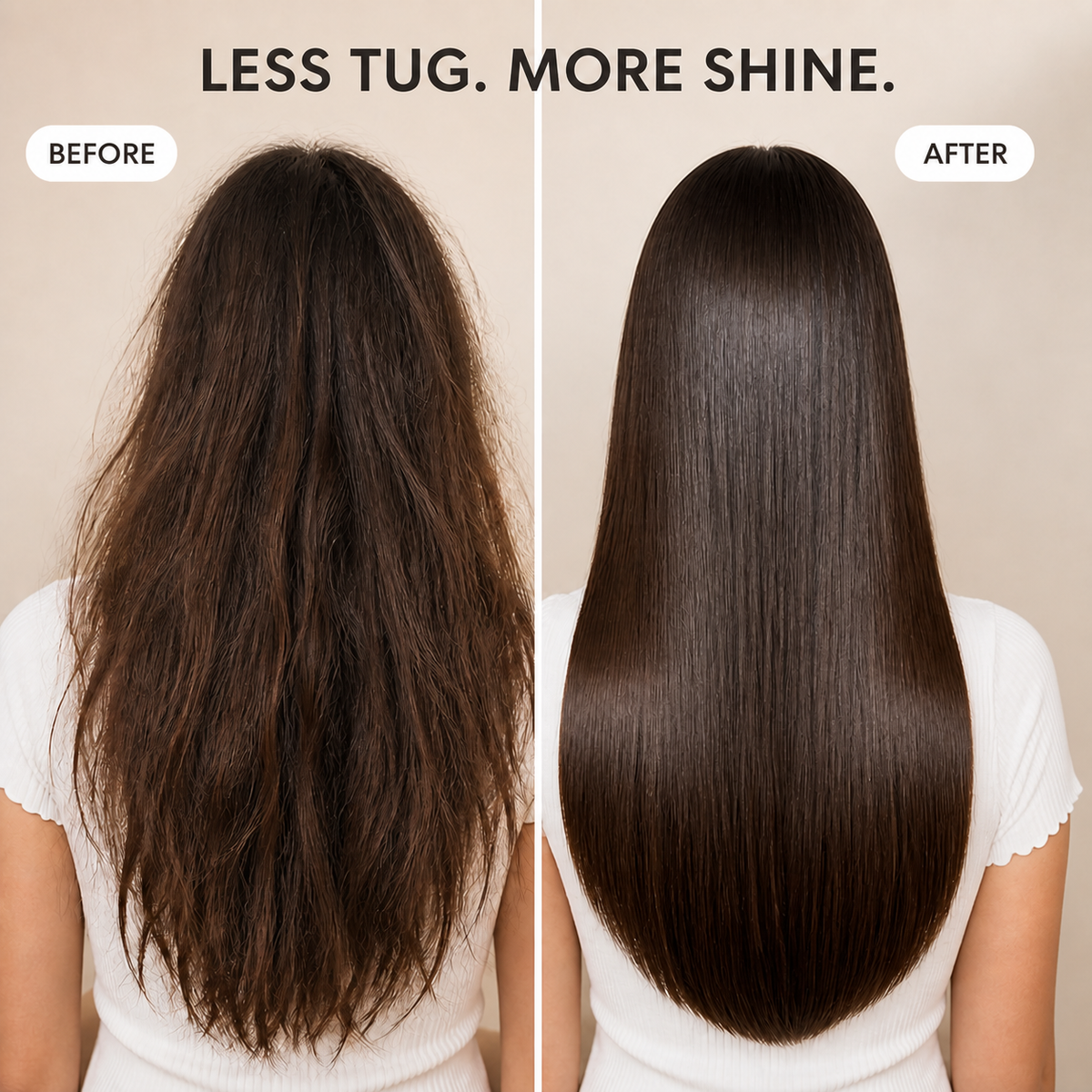 LuxeSilk™ Paddle Brush — Effortless Smoothness That Makes Your Hair Shine With Confidence