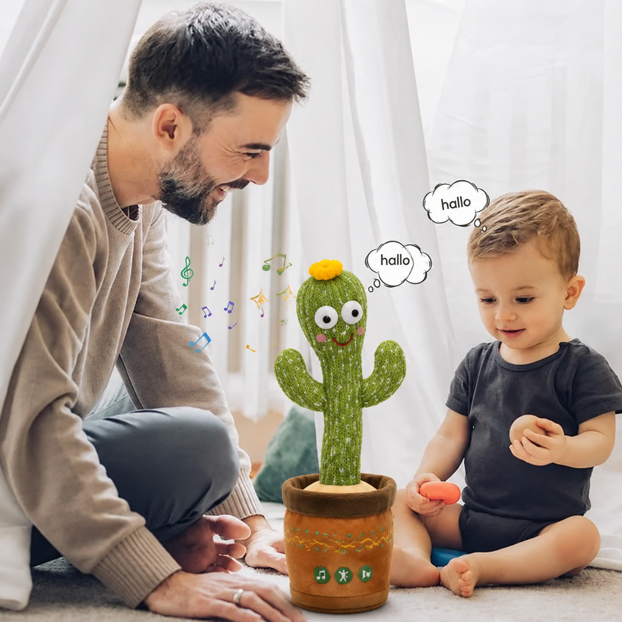 CheerfulCactus™ — Spark Endless Giggles and Ignite Your Child’s Wildest Imagination
