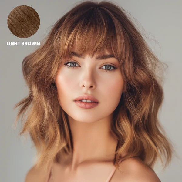 SnapTik™ — Transform Your Look Instantly with Perfect, Heat-Resistant Bangs That Command Every Room