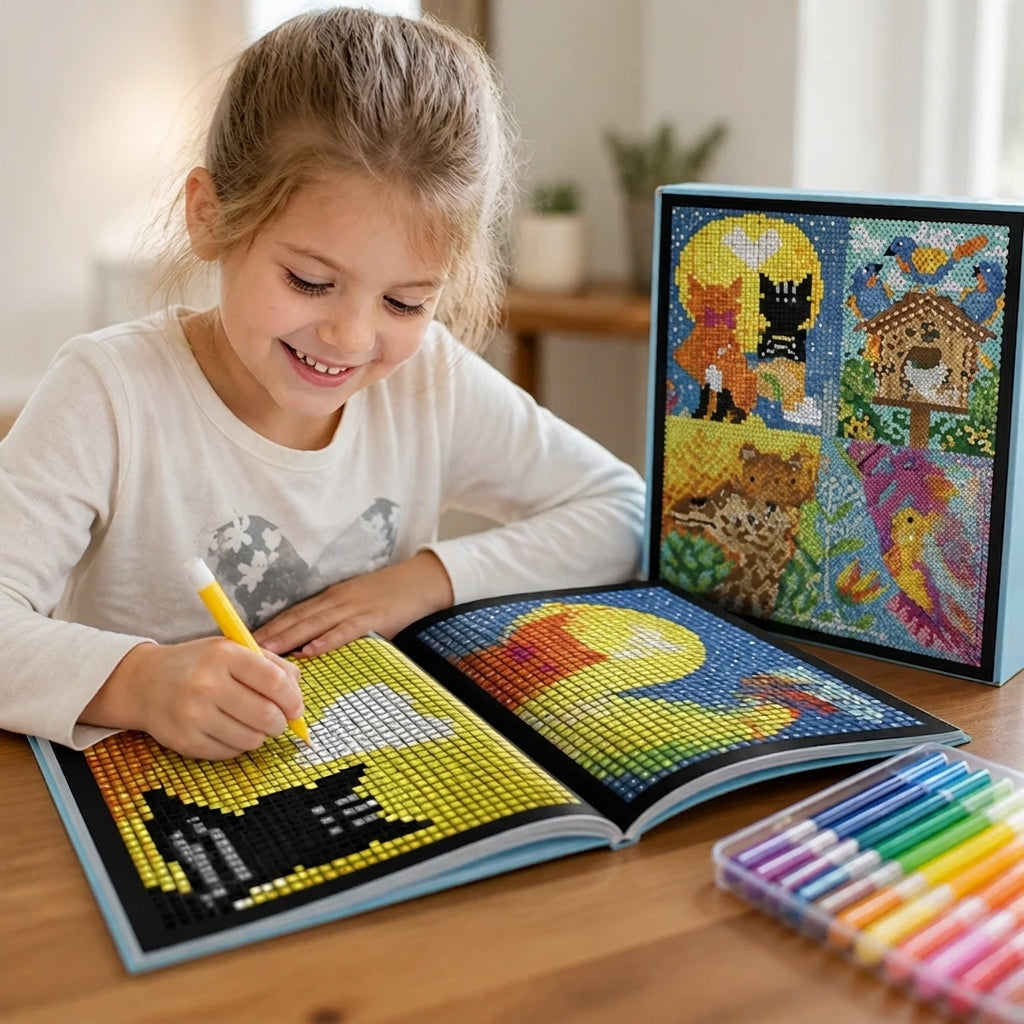 Chromara™ Mosaic Collection — Unlock Mesmerizing Art and Melt Stress with Every Colorful Stroke