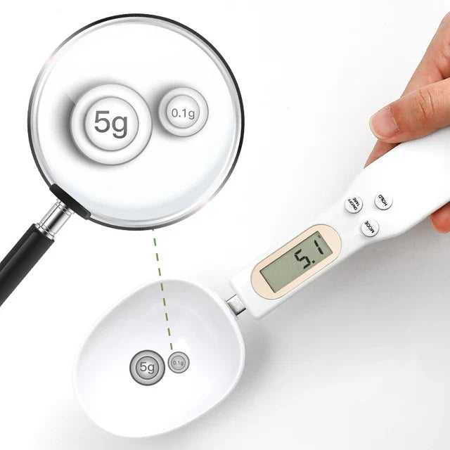 Balance de cuisine numérique LCD portable, cuillère doseuse, café, sucre, grammes, cuillère électronique, poids, volume, balance alimentaire 