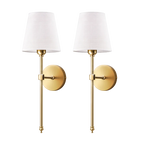 DRAADLOZE WANDLAMPEN (SET VAN 2)