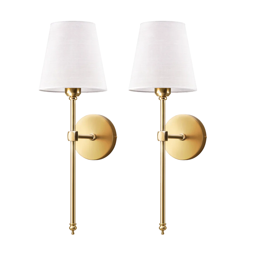 DRAADLOZE WANDLAMPEN (SET VAN 2)