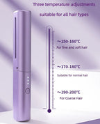Straightening Comb Plus, Portable Hair Dryer and Straightener Brush