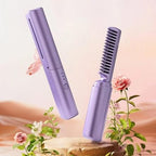 Straightening Comb Plus, Portable Hair Dryer and Straightener Brush
