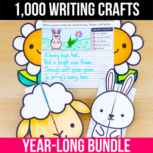 1,000 Writing Crafts + Prompts YEAR-LONG BUNDLE