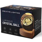 Boule de cristal lumineuse