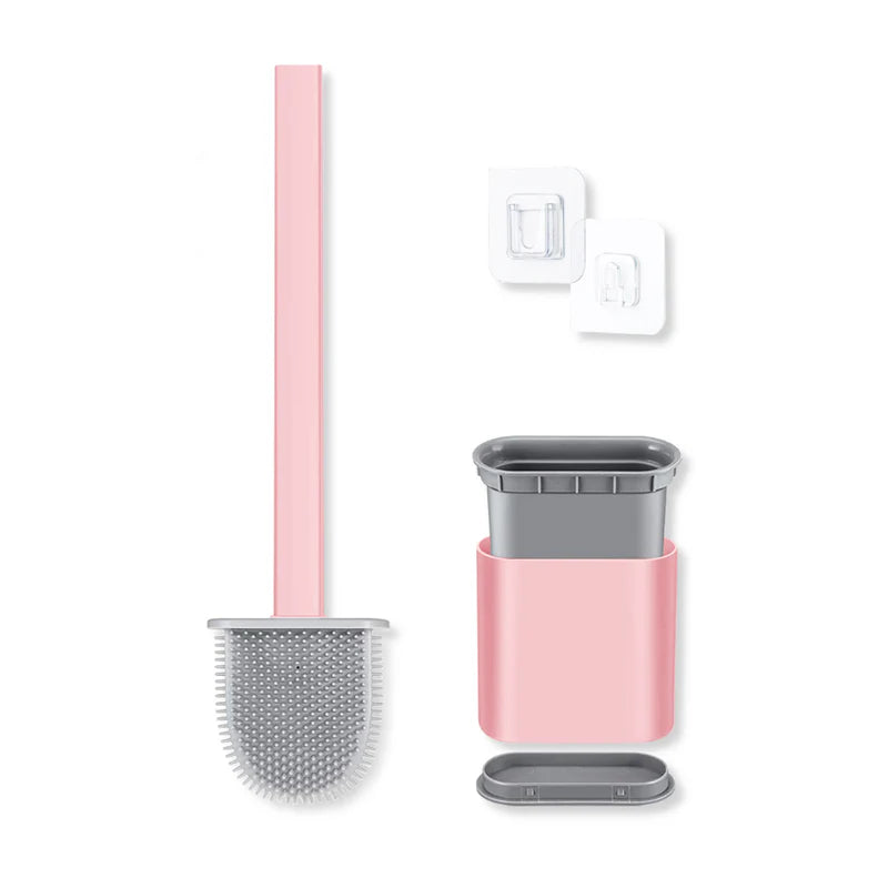PureScrub™ Silicone Toilet Brush — Deep-Clean Confidence for a Sparkling, Germ-Free Bathroom