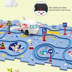Ensemble de pistes d'aventure et de puzzle