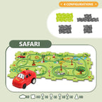 Ensemble de pistes d'aventure et de puzzle